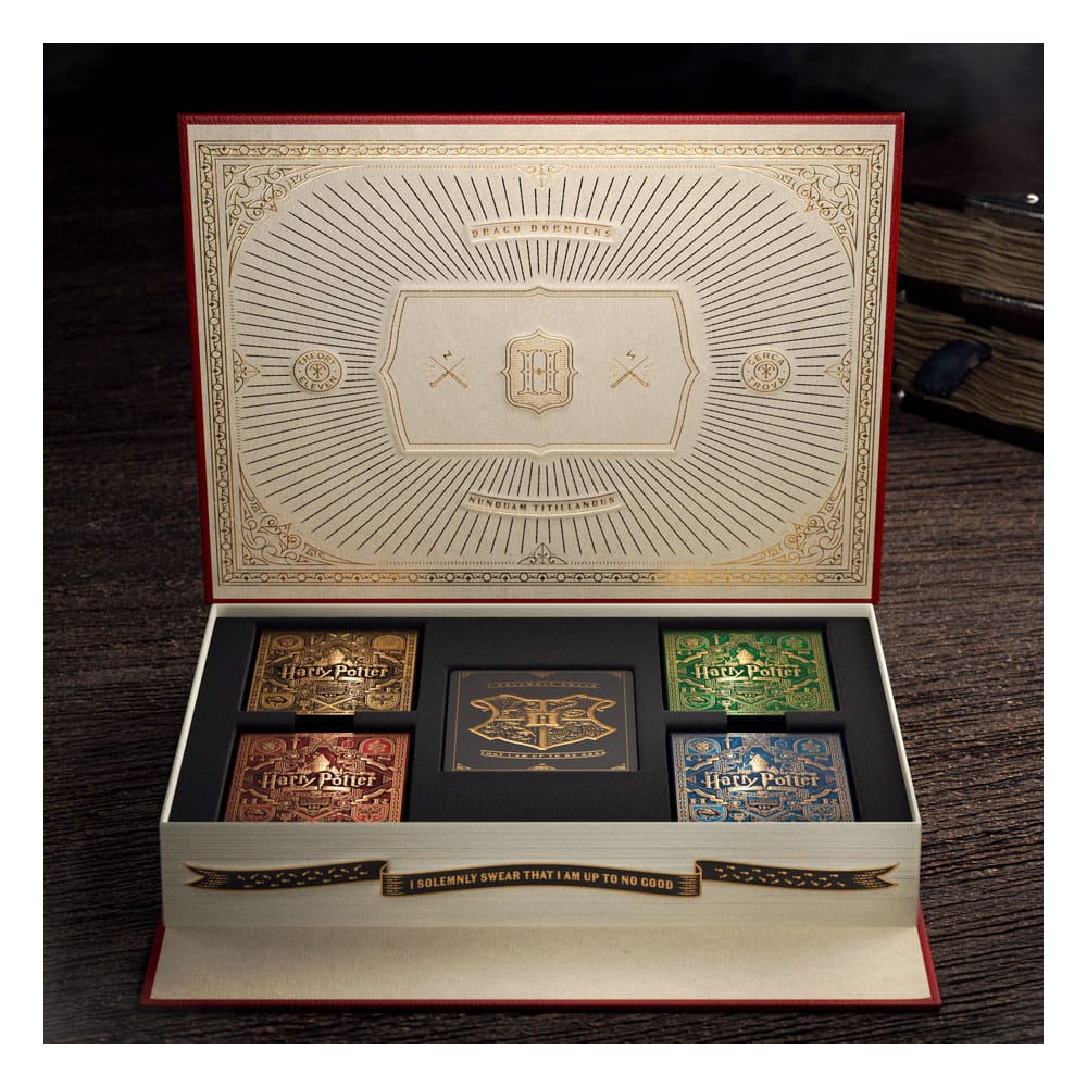 Set di carte da gioco di Harry Potter (4 mazzi)