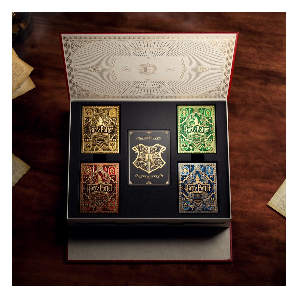 Set di carte da gioco di Harry Potter (4 mazzi)