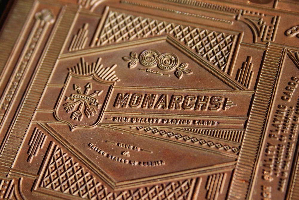 Monarchs Playing Cards Blue