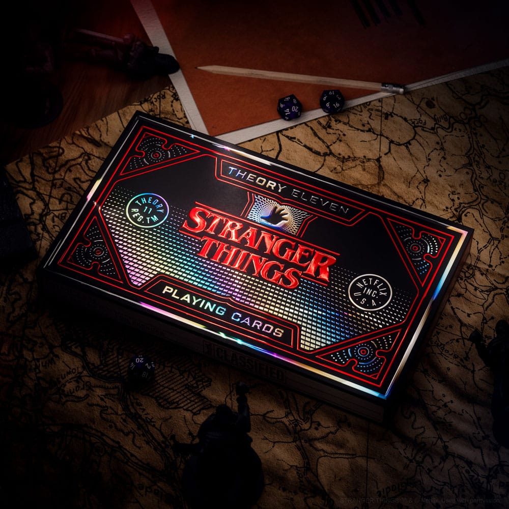 Set di carte da gioco Stranger Things (3 mazzi)