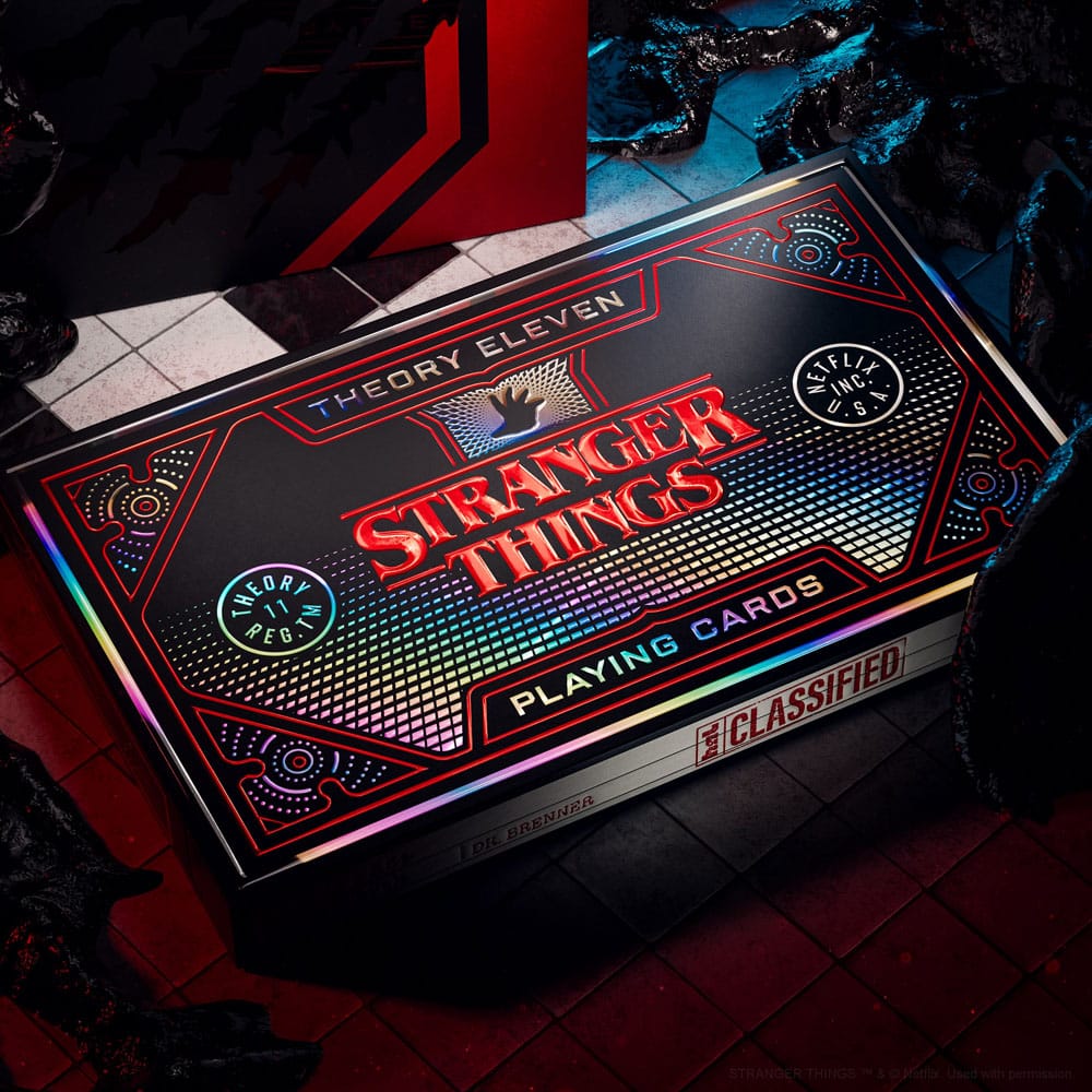 Set di carte da gioco Stranger Things (3 mazzi)