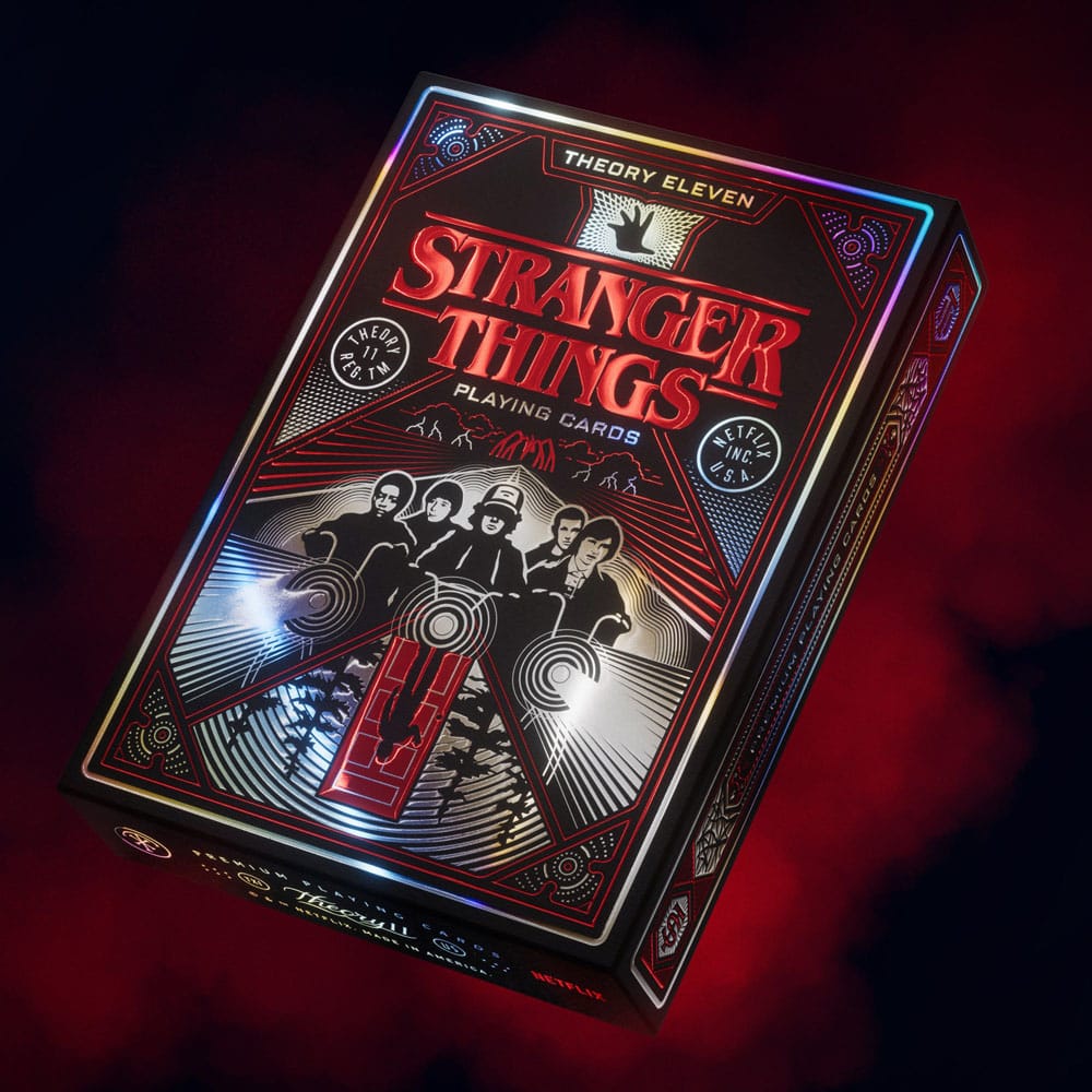 Set di carte da gioco Stranger Things (3 mazzi)