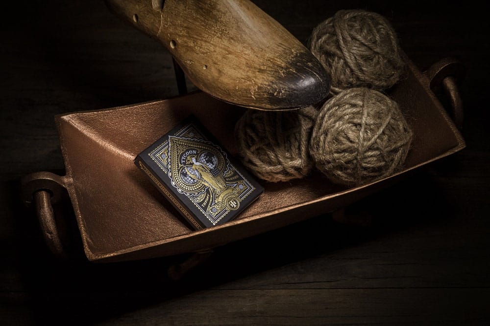 Tycoon Playing Cards Preto