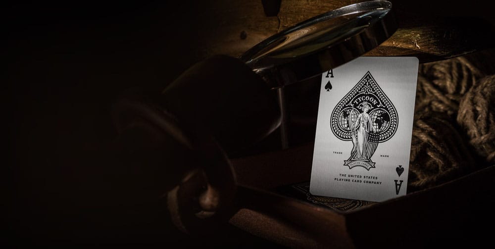 Tycoon Playing Cards Black