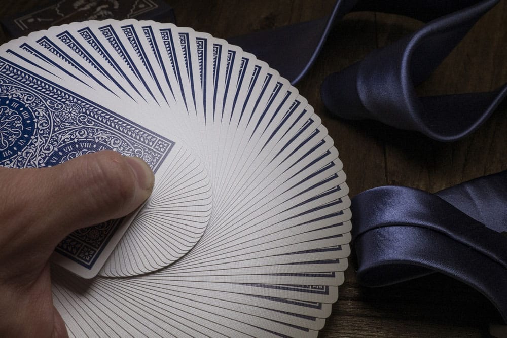 Tycoon Playing Cards Azul