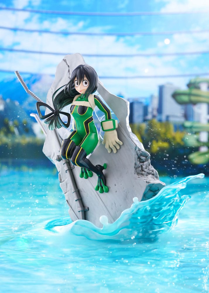 Statua in PVC My Hero Academia Dressta Tsuyu Asui 22 cm