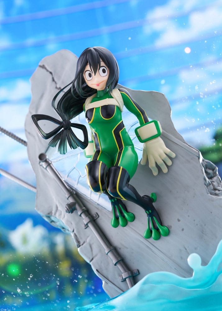 Statua in PVC My Hero Academia Dressta Tsuyu Asui 22 cm