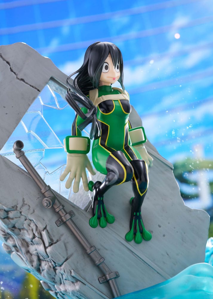 Statua in PVC My Hero Academia Dressta Tsuyu Asui 22 cm