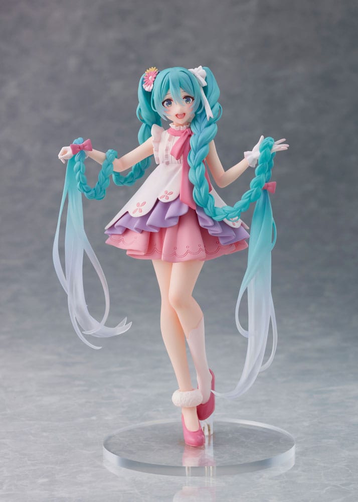 Statua in PVC di Hatsune Miku Hatsune Miku Wonderland Rapunzel Ver. 18 centimetri