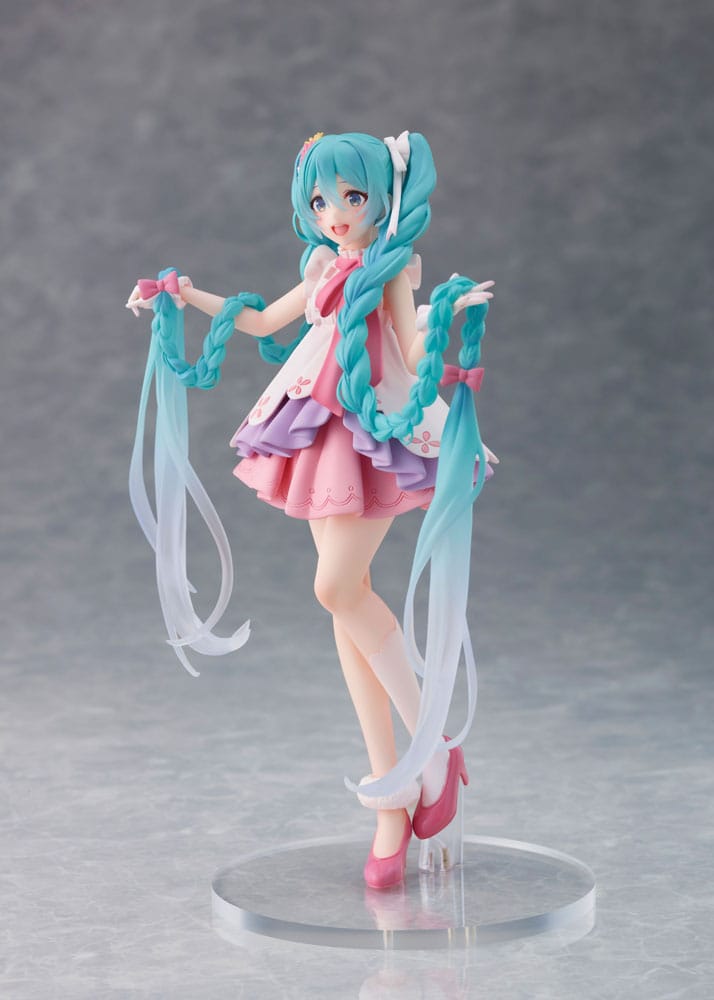 Statua in PVC di Hatsune Miku Hatsune Miku Wonderland Rapunzel Ver. 18 centimetri