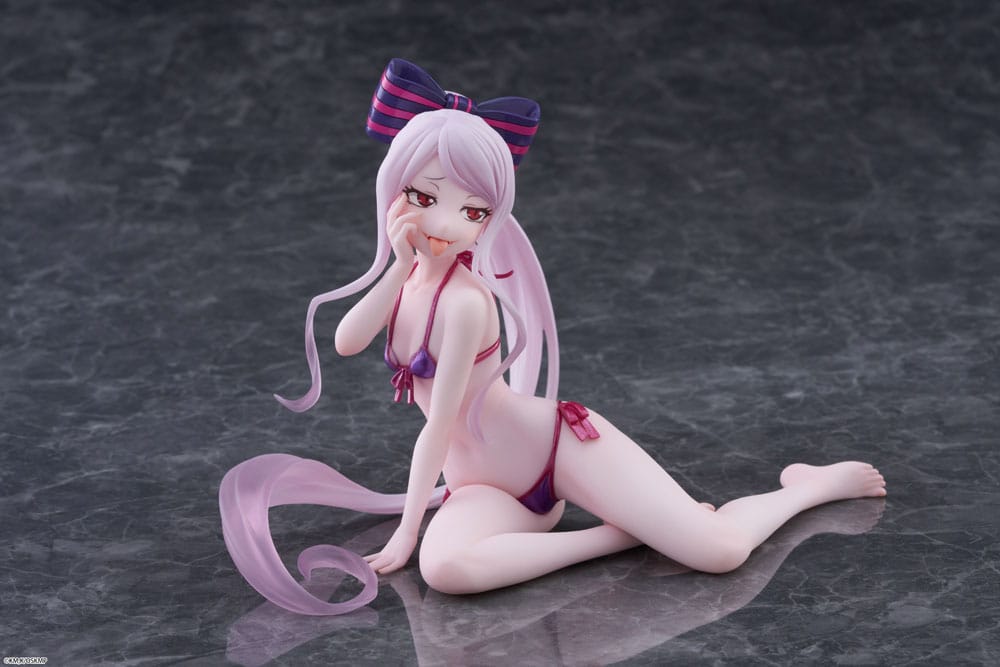 Statua in PVC Overlord, figura carina da tavolo Shalltear, costume da bagno Ver. 13 centimetri