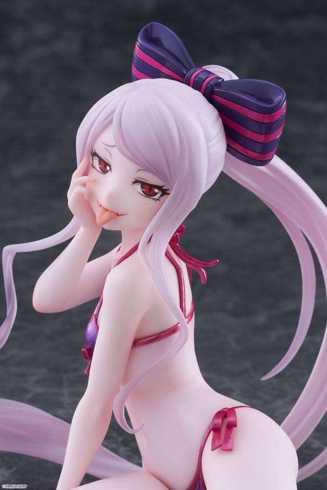 Statua in PVC Overlord, figura carina da tavolo Shalltear, costume da bagno Ver. 13 centimetri