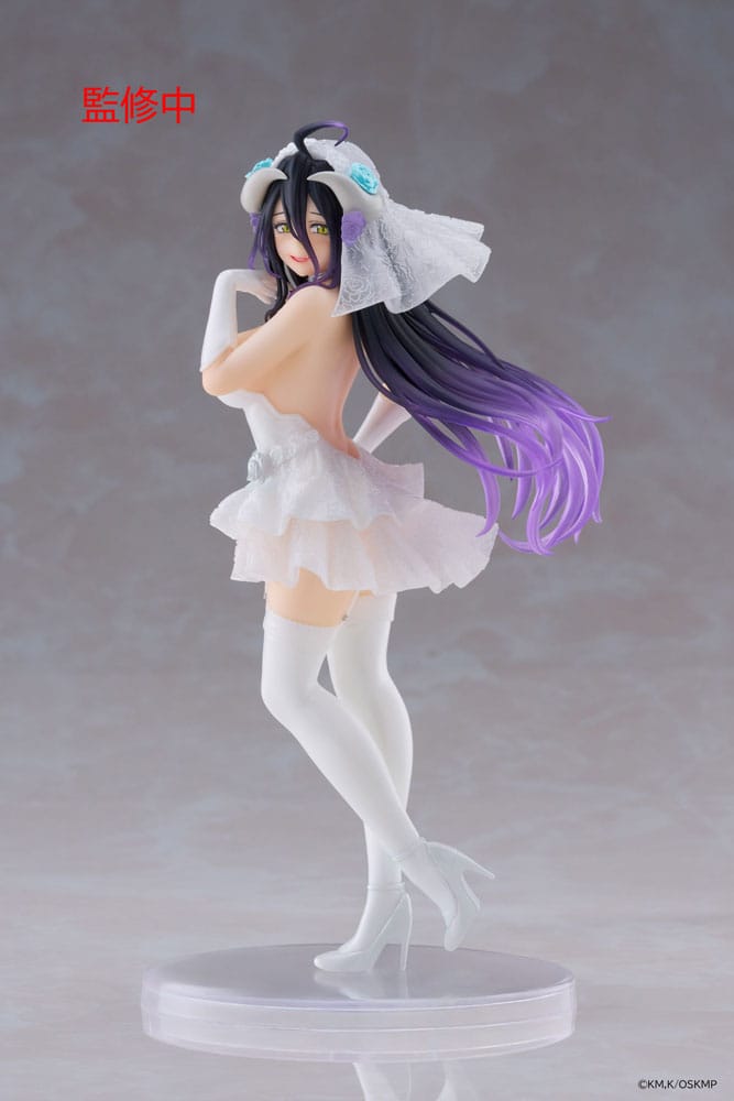 Statua in PVC Overlord Coreful Albedo Wedding Ver. 18 centimetri