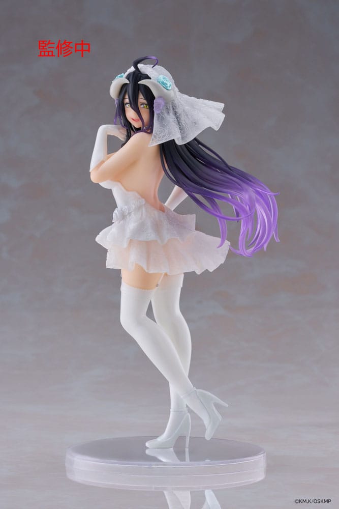 Statua in PVC Overlord Coreful Albedo Wedding Ver. 18 centimetri