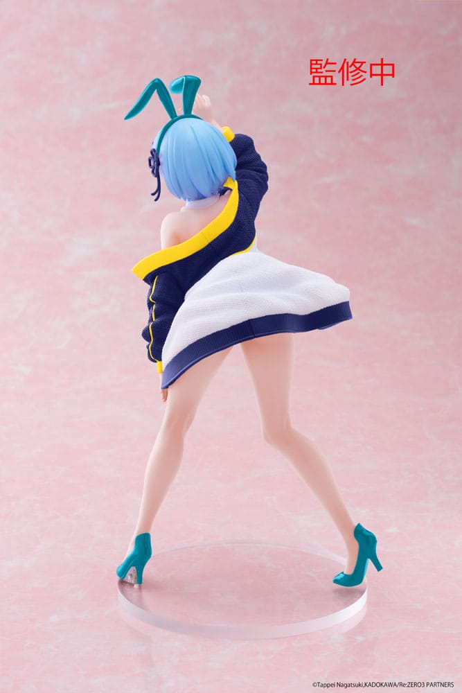 Re:Zero Starting Life in Another World Coreful PVC Statue Rem (Jacket Bunny Ver.) Renewal 18 cm
