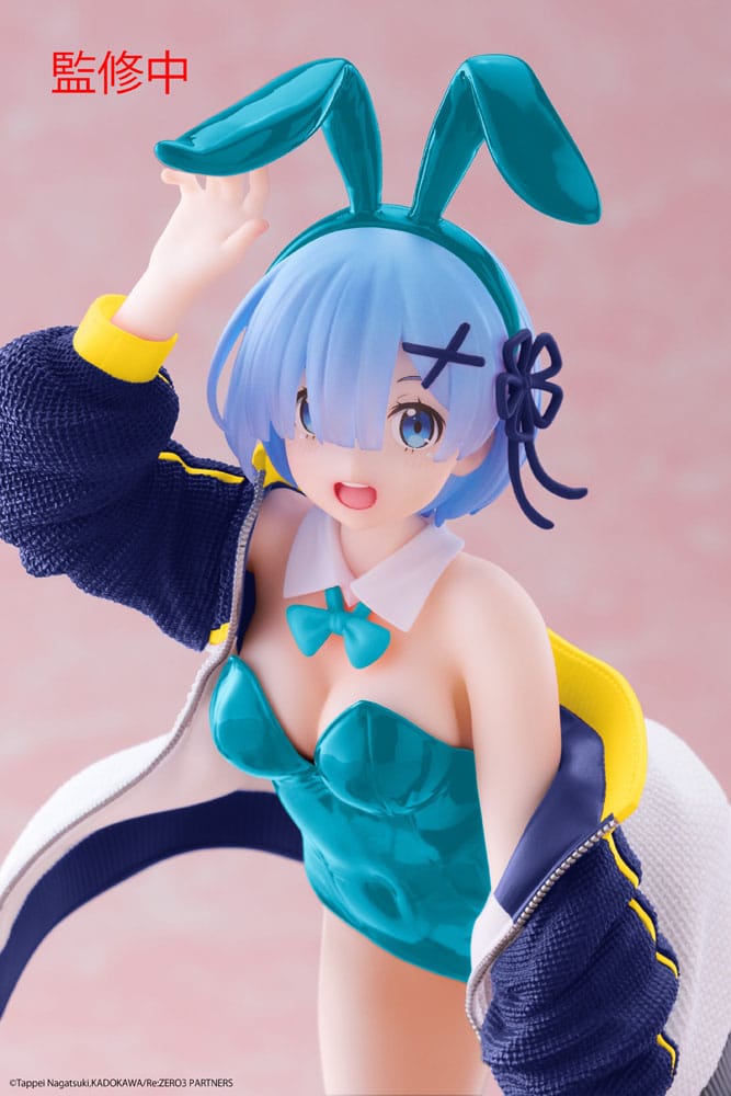 Re:Zero Starting Life in Another World Coreful PVC Statue Rem (Jacket Bunny Ver.) Renewal 18 cm