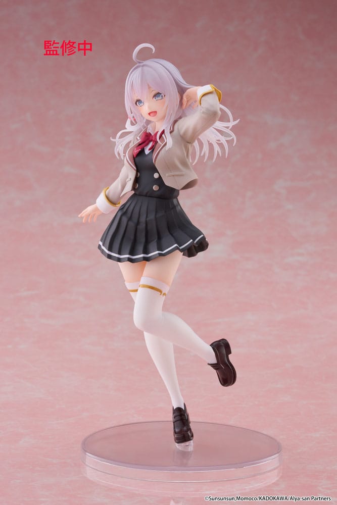 Alya Sometimes Hides Her Feelings in Russian Coreful PVC Statue Alya School Uniform Ver. 18 cm