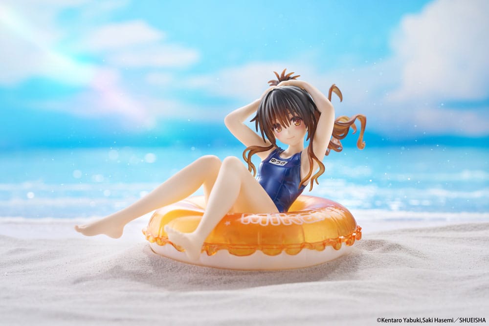To Love-Ru Darkness Aqua Float Girls PVC Statue Mikan Yuki 10 cm
