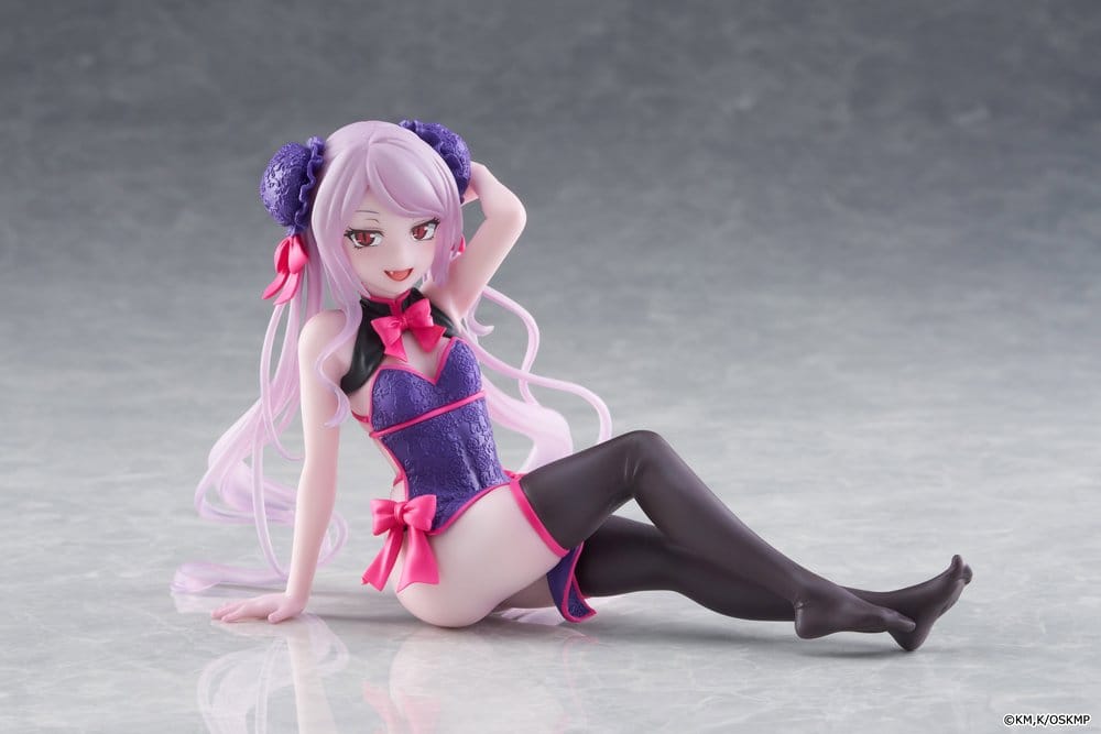 Overlord Desktop Cute PVC Statue Shalltear Chinese Dress Ver. 13 cm