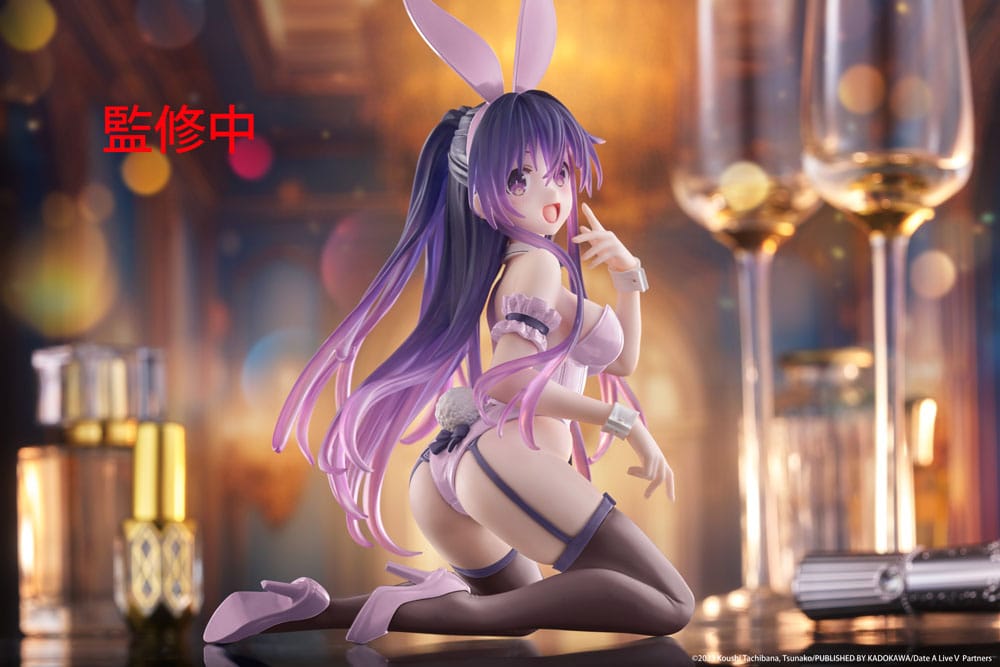 Date A Live PVC Statue Desktop Cute Figure Tohka Yatogami (Bunny Ver.) Renewal 13 cm