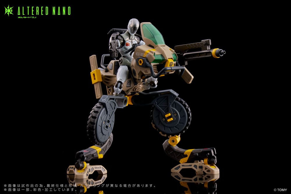Altered Nano Action Figures 2-Pack AN-EX Alt FRIGATE & AA-CAFALL 1024 (FLAGSHIP) 10 cm