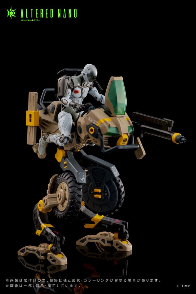 Altered Nano Action Figures 2-Pack AN-EX Alt FRIGATE & AA-CAFALL 1024 (FLAGSHIP) 10 cm