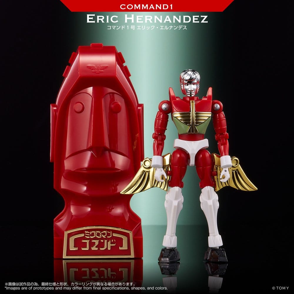 Microman Legacy Soul Action Figure Command 1 Eric Hernandez