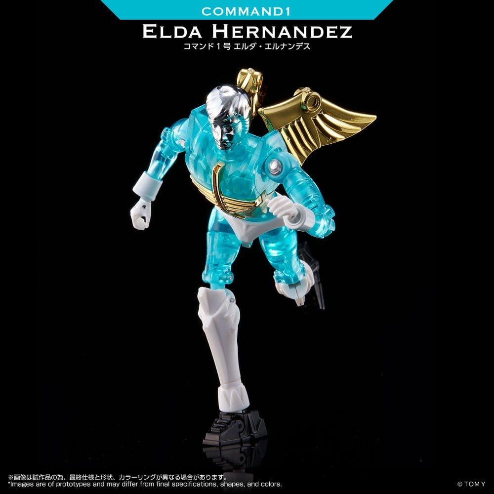 Microman Legacy Soul Action Figure Command 1 Elda Hernandez