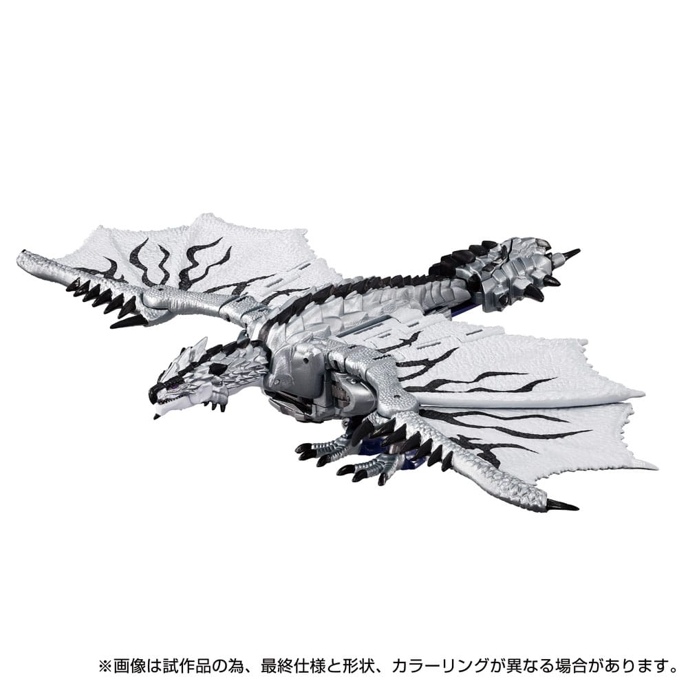 Transformers Team-Up Series Monster Hunter Silver Rathalos Prime Action Figure 13cm
