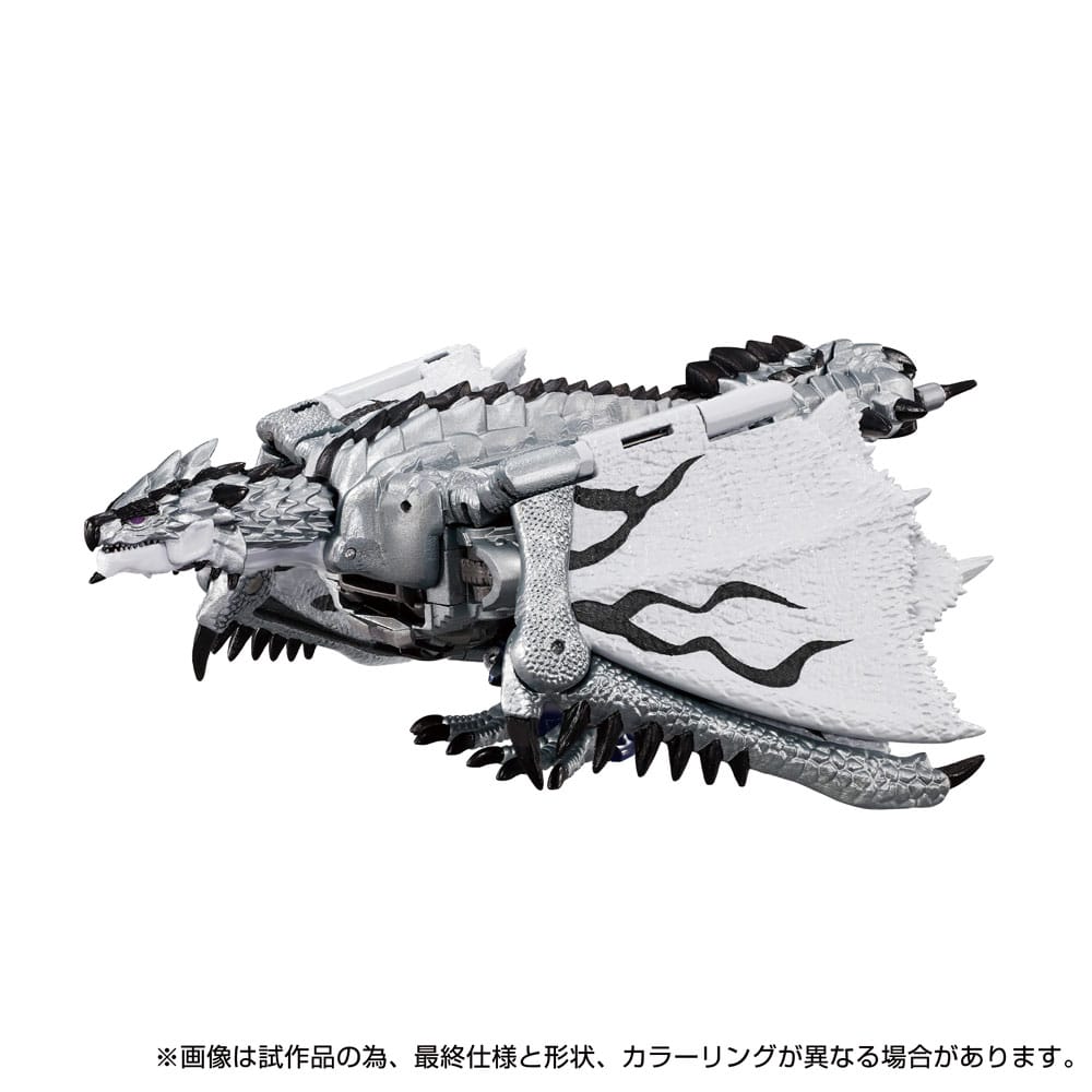 Transformers Team-Up Series Monster Hunter Silver Rathalos Prime Action Figure 13cm