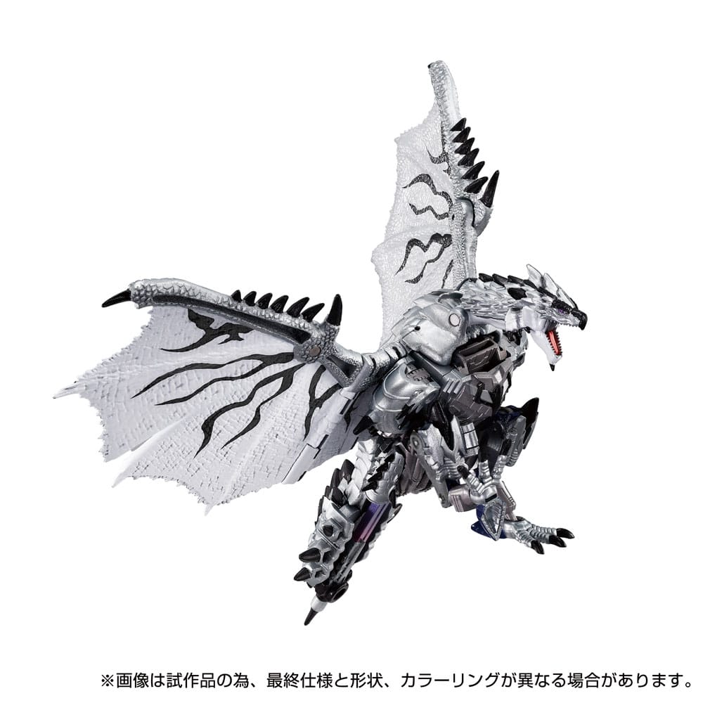 Transformers Team-Up Series Monster Hunter Silver Rathalos Prime Action Figure 13cm