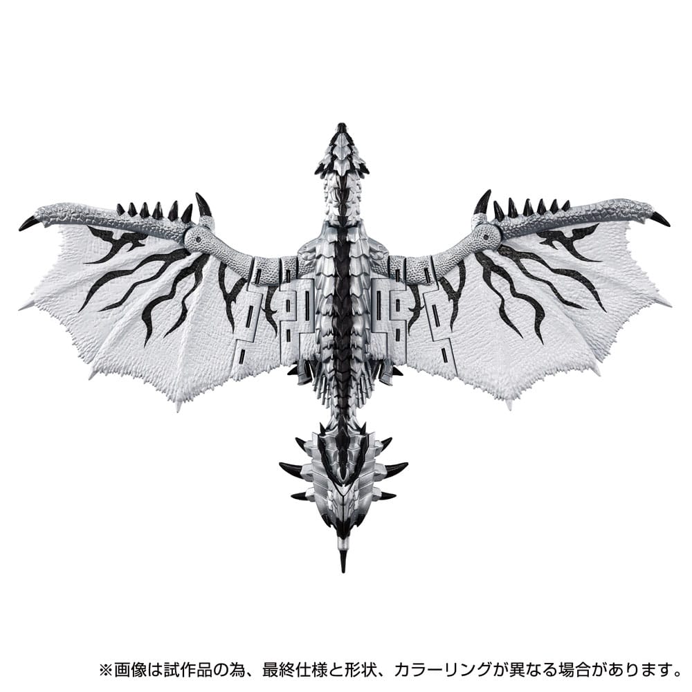 Transformers Team-Up Series Monster Hunter Silver Rathalos Prime Action Figure 13cm