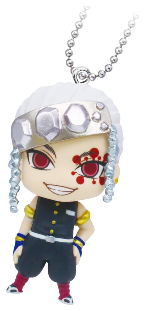 Demon Slayer: Kimetsu no Yaiba Swing Danglers Keychains 3 cm Mystery Capsule Display (24)