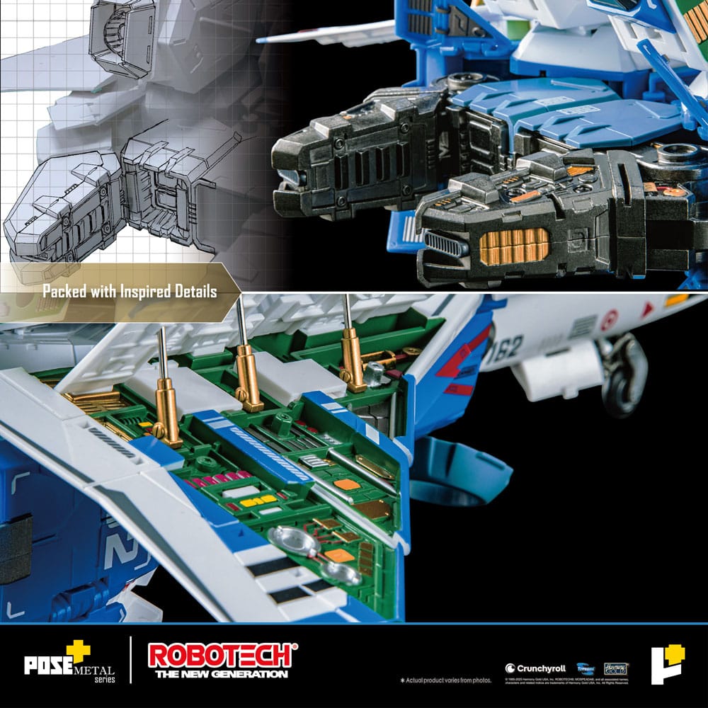 Robotech The New Generation 1/28 Action Figure Combat Alpha Fighter 33 cm