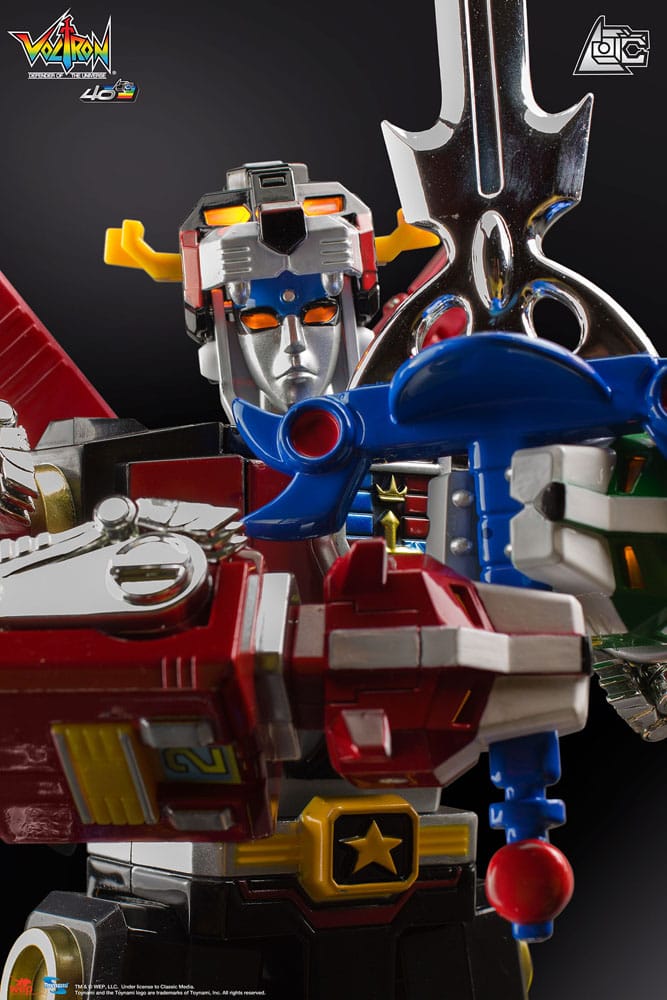 Voltron Action Figure Gift Set 40th Anniversary Collector's Edition 27 cm