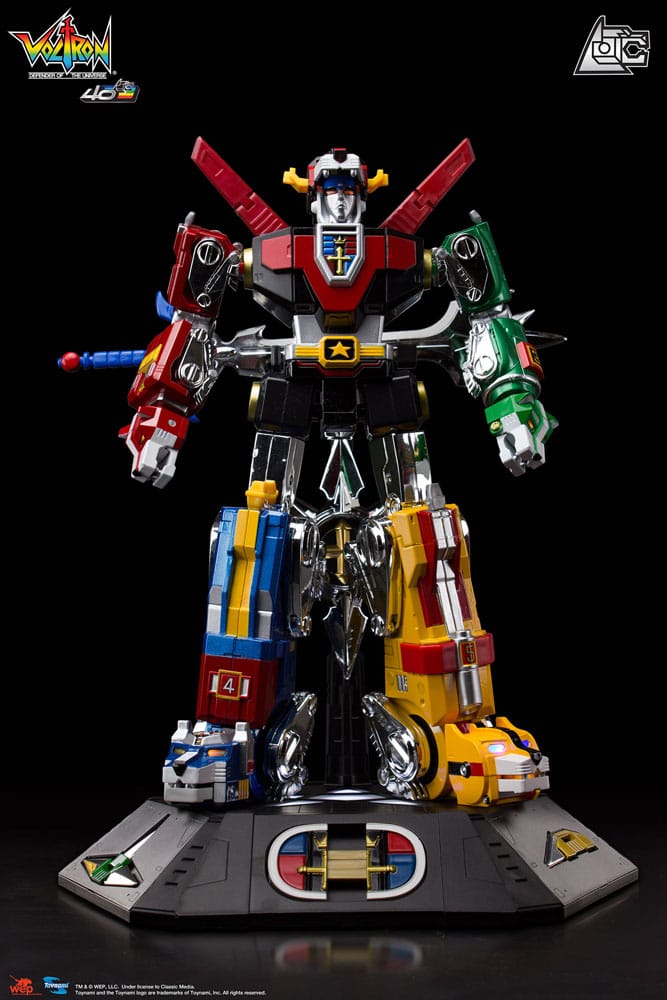 Voltron Action Figure Gift Set 40th Anniversary Collector's Edition 27 cm