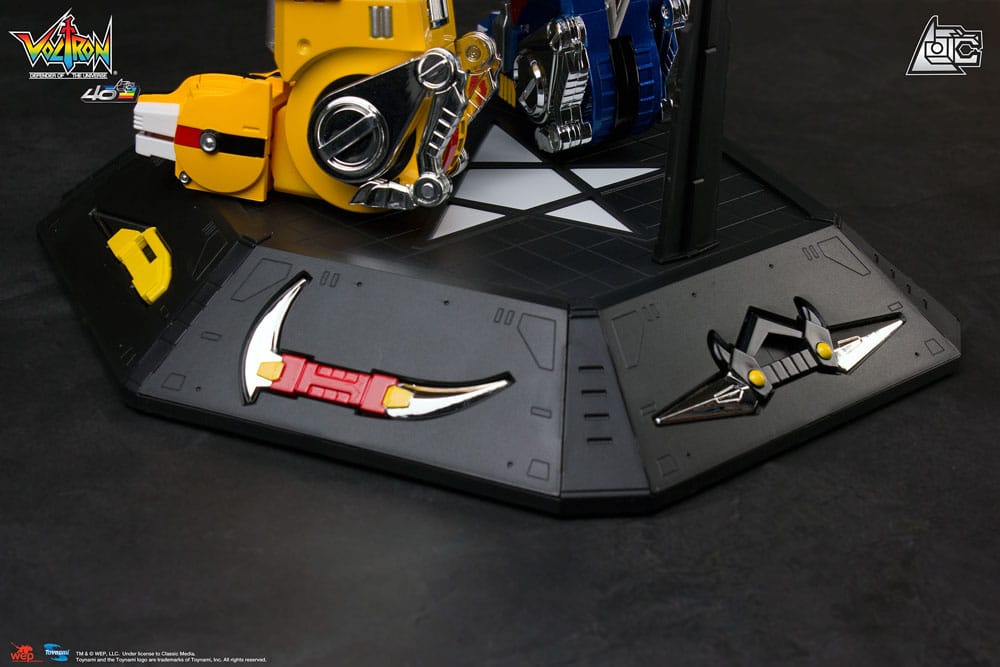 Voltron Action Figure Gift Set 40th Anniversary Collector's Edition 27 cm