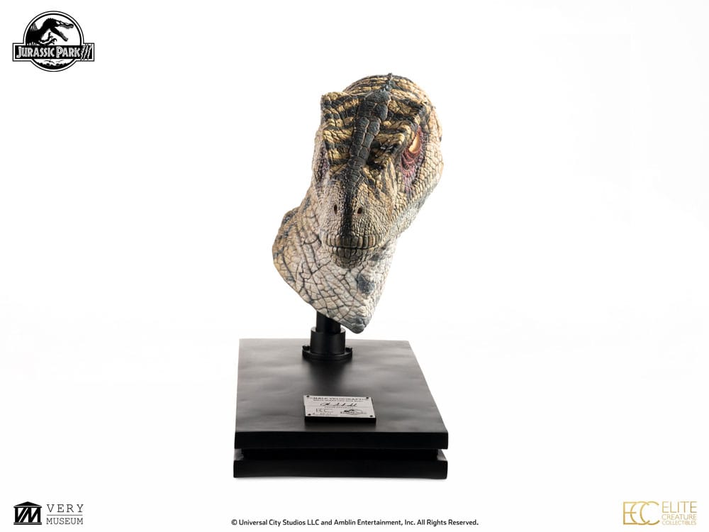 Jurassic Park III Bust Female Velociraptor White Queen 75 cm