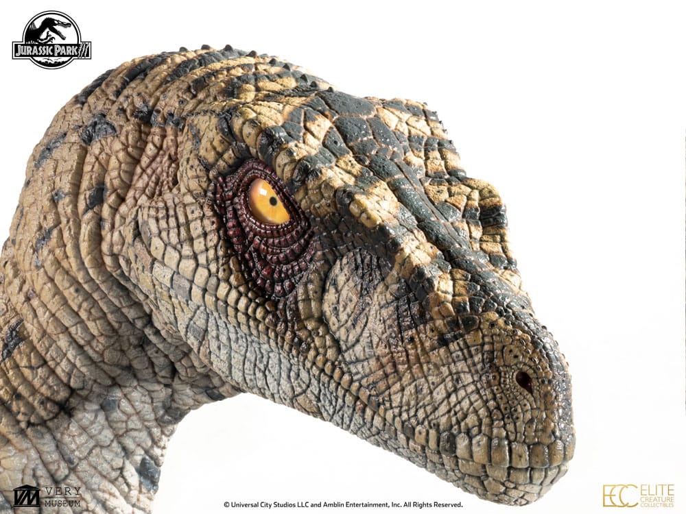 Jurassic Park III Bust Female Velociraptor White Queen 75 cm