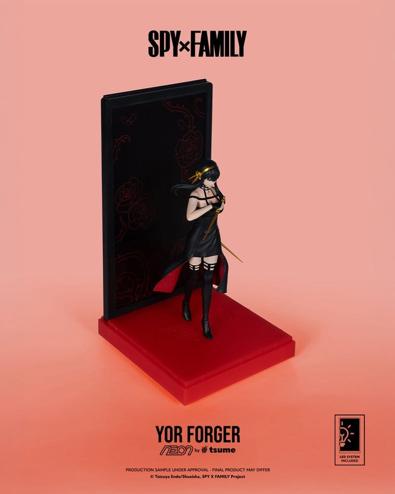 Spy x Family Neon Figure 1/9 Yor Forger 20 cm