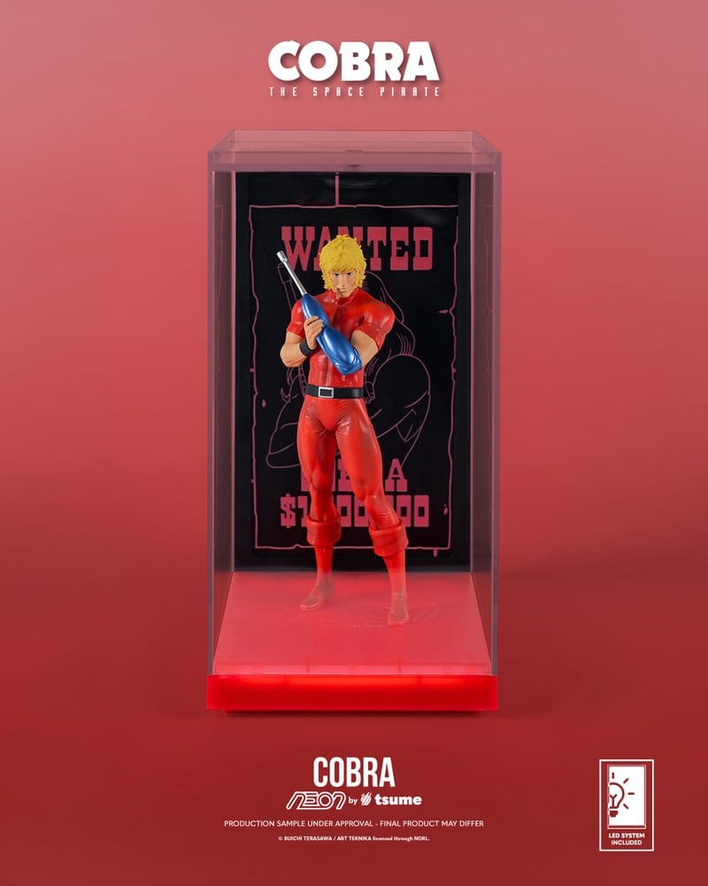 Cobra Neon Figure 1/9 Cobra The Space Pirate 20 cm