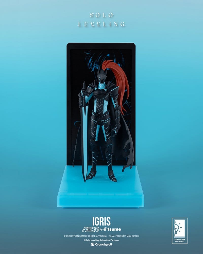 Solo Leveling Neon Figure 1/9 Igris 20 cm