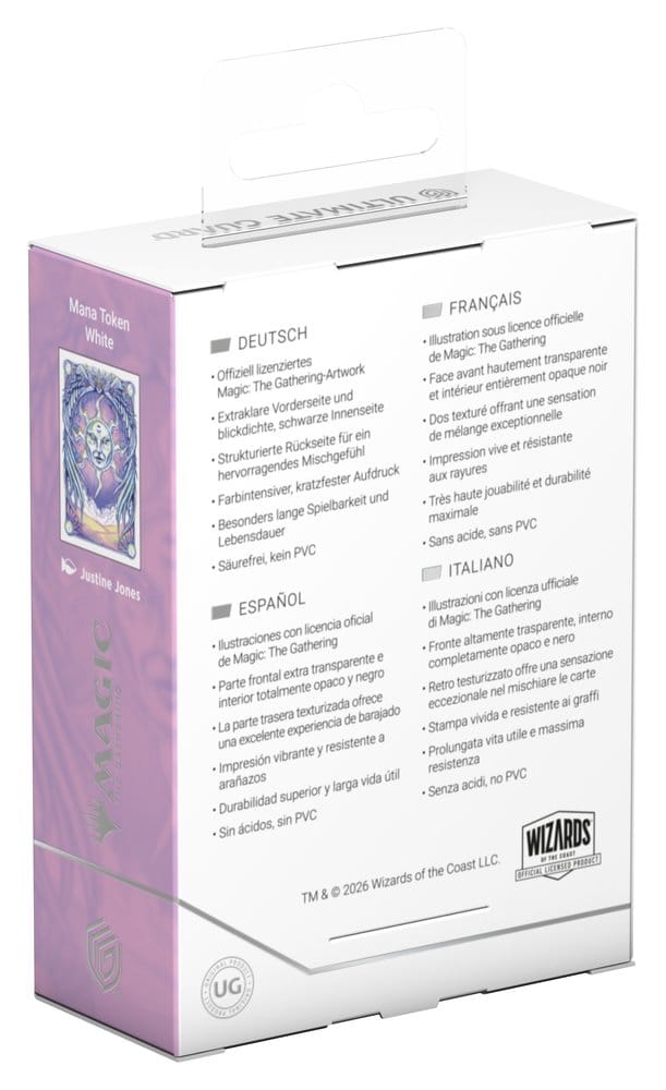 Ultimate Guard Art Sleeves Magic: The Gathering  "Mana Token" - Plains