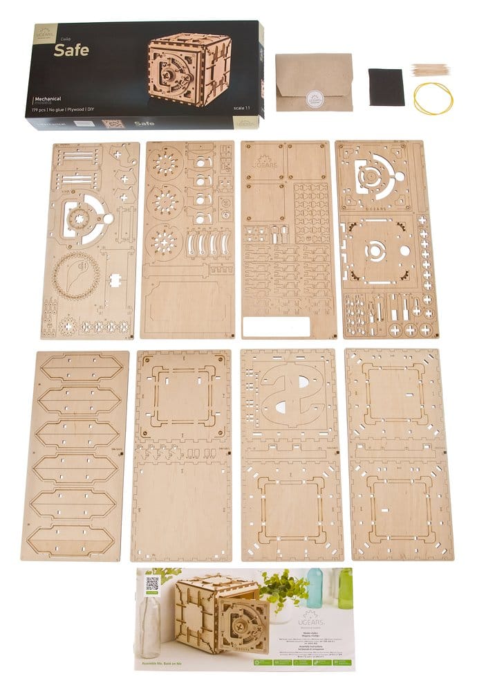 Ugears Wooden Model Kit Safe