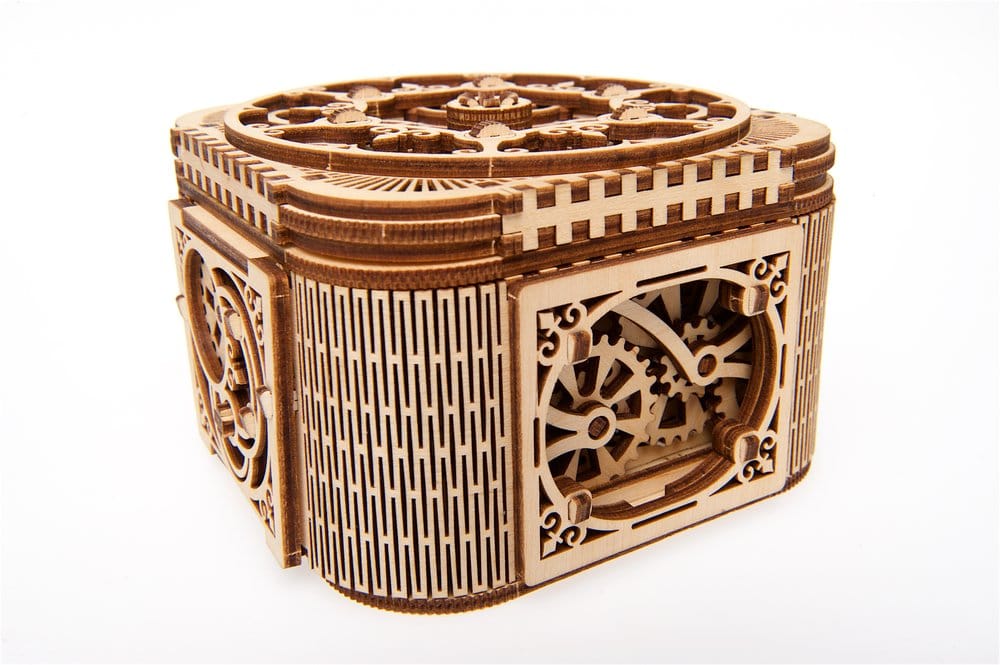 Ugears Wooden Model Kit Treasure Box