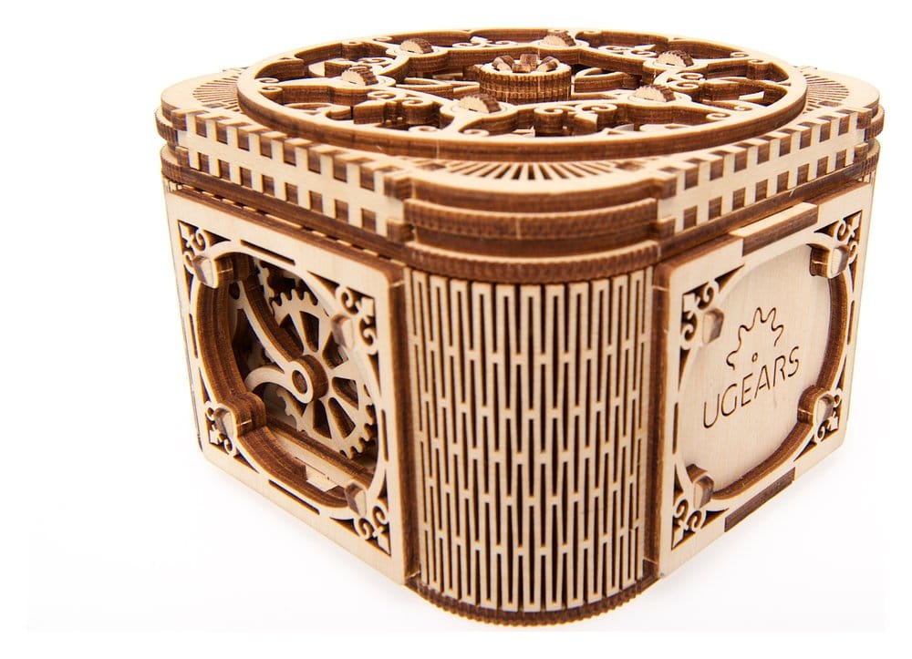 Ugears Wooden Model Kit Treasure Box