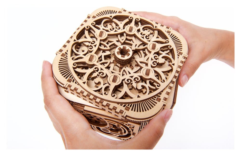 Ugears Wooden Model Kit Treasure Box