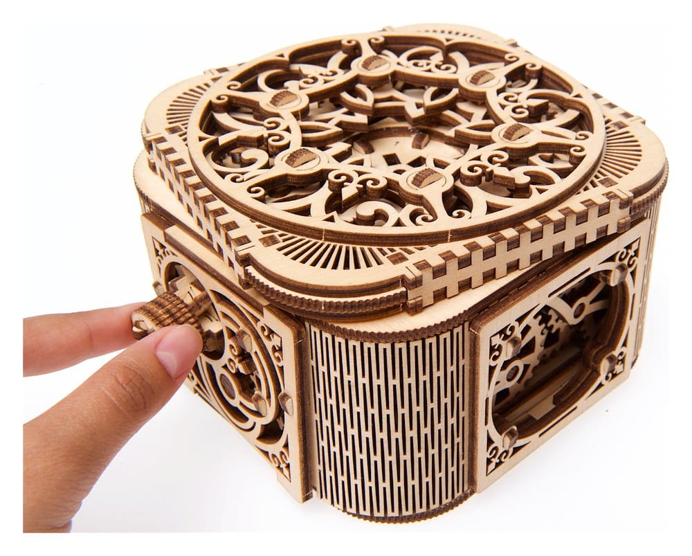 Ugears Wooden Model Kit Treasure Box