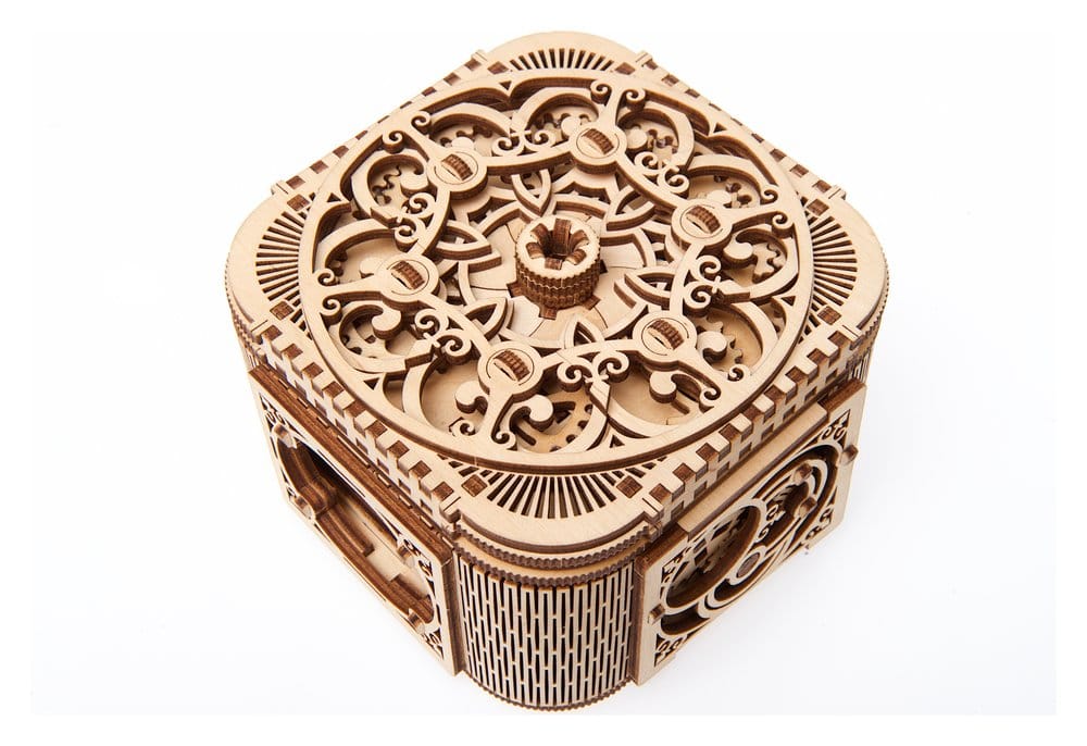 Ugears Wooden Model Kit Treasure Box