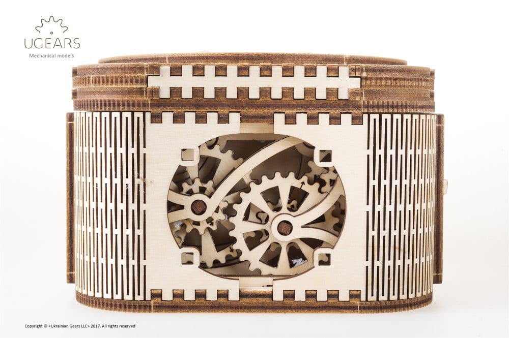 Ugears Wooden Model Kit Treasure Box